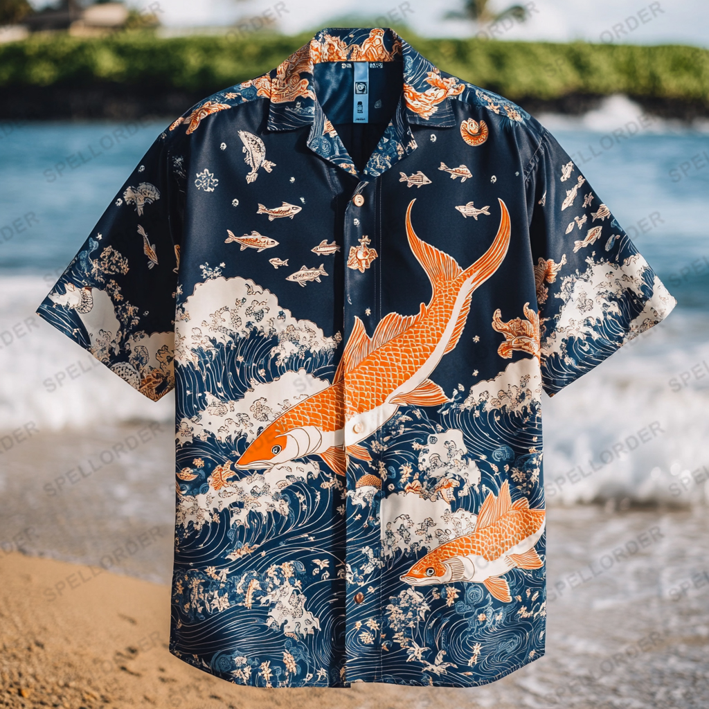 Supreme Comfort Luxe Soft Stretch Vacation Casual Hawaii Shirt 