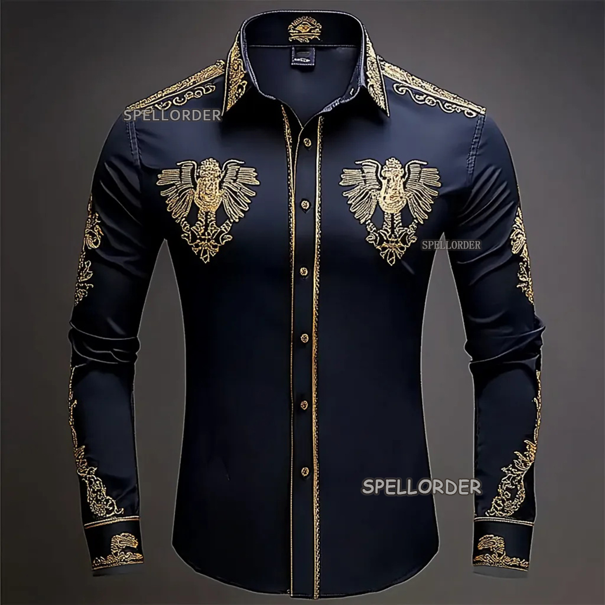 Sophistication And Refined Elegance-100% Good Quality High Elasticity Anti-Wrinkle Shirt