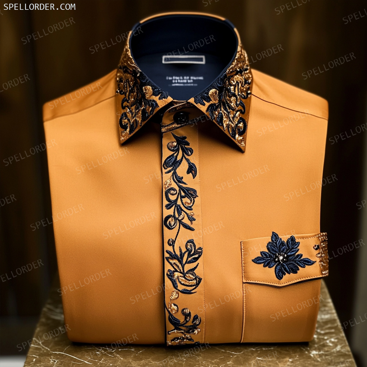 Luxury Premium Business Casual Long Sleeve Shirt High Elasticity 