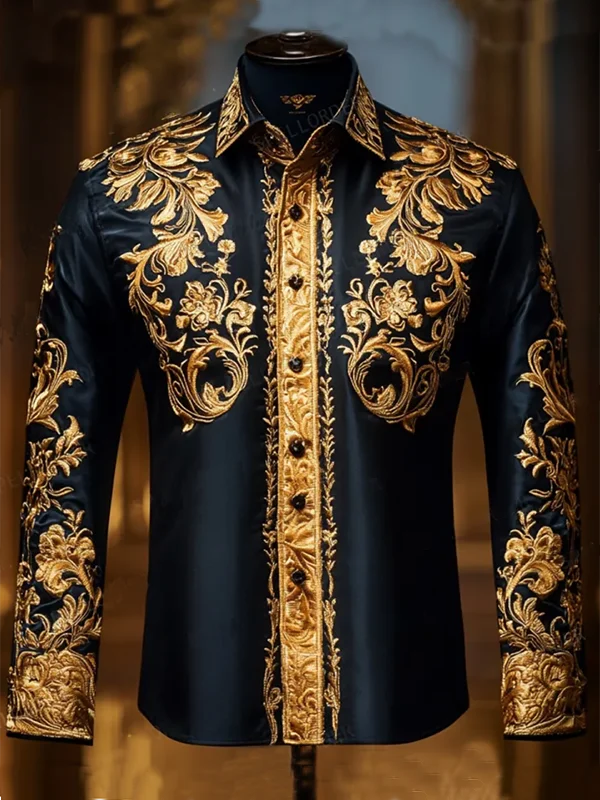 Men's Luxury Gorgeous Long Sleeve Shirt