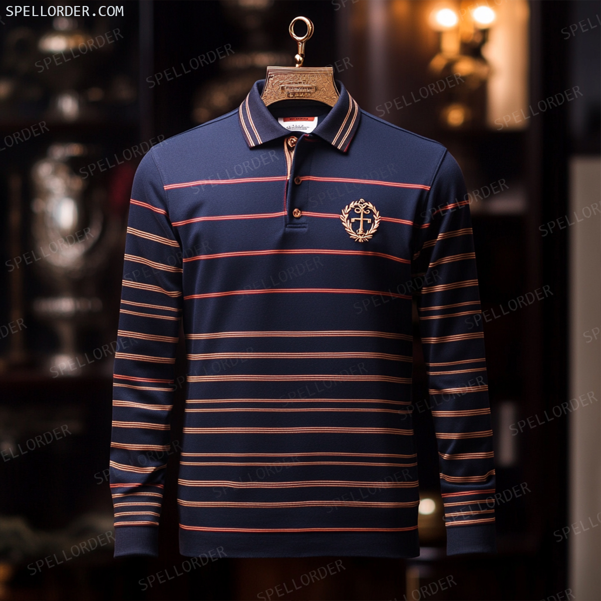 Classic comfortable business leisure vacation Long Sleeve Polo Shirts