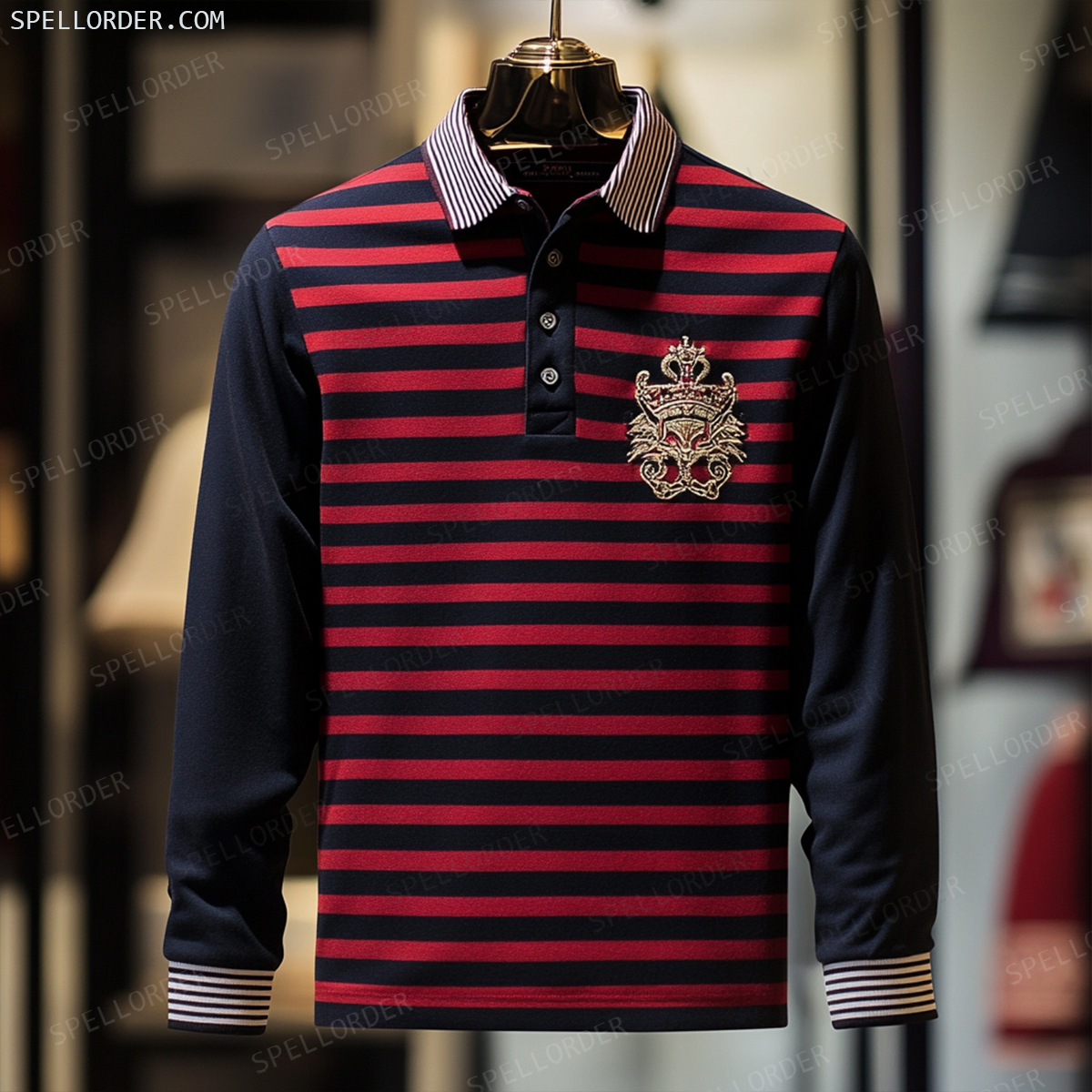 Classic comfortable business leisure vacation Long Sleeve Polo Shirts