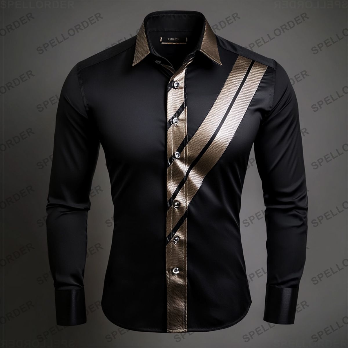 Luxury Business Leisure Shirt with High Elastic Comfort Anti-Wrinkle Style