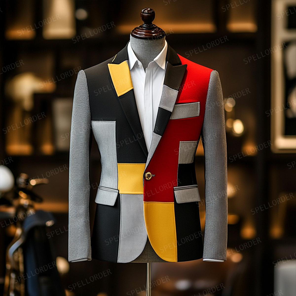 Men's Luxury Embroidery Business Casual Fashion Blazer Jacket Suit  Jacke Anzug