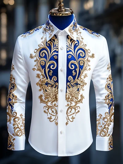 Sophistication And Refined Elegance-100% Good Quality High Elasticity Anti-Wrinkle Shirt