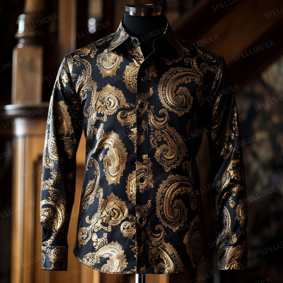 High-end Men's Shirt Exclusive Luxury Styles Comfortable Business Leisure Vacation Shirt