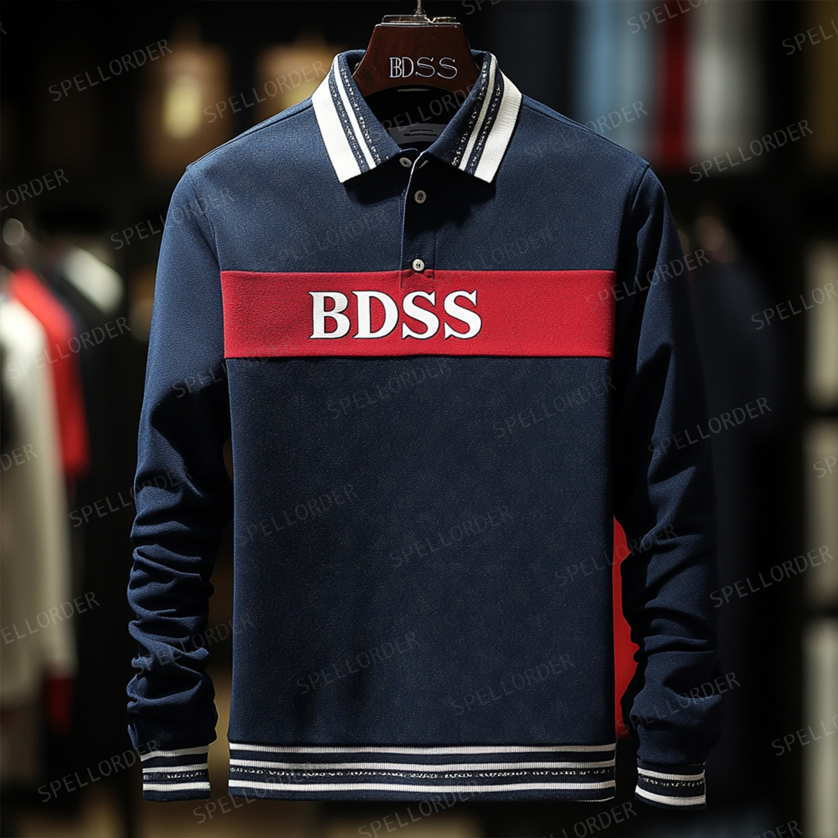 Classic comfortable business leisure vacation Long Sleeve Polo Shirts