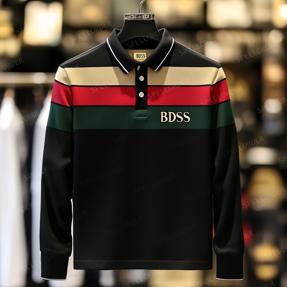 Classic comfortable business leisure vacation Long Sleeve Polo Shirts