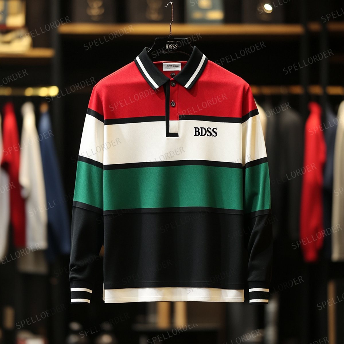 Classic comfortable business leisure vacation Long Sleeve Polo Shirts