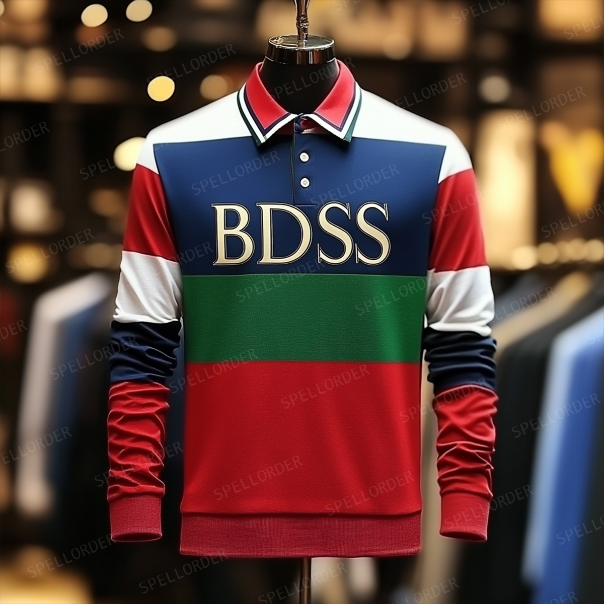 Classic comfortable business leisure vacation Long Sleeve Polo Shirts