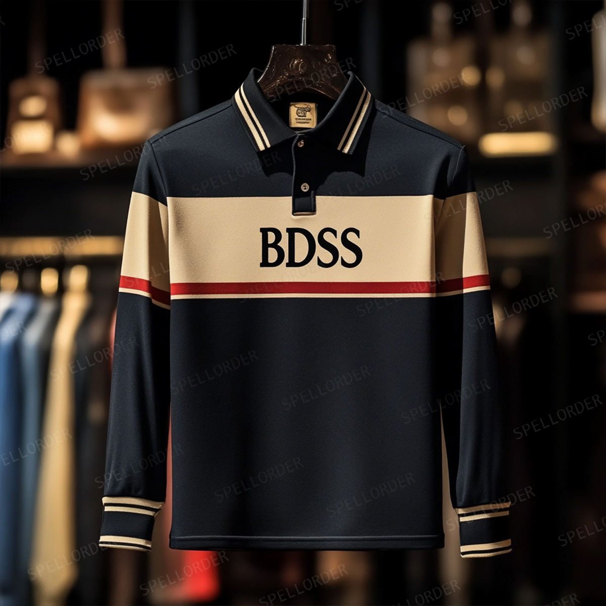 Classic comfortable business leisure vacation Long Sleeve Polo Shirts