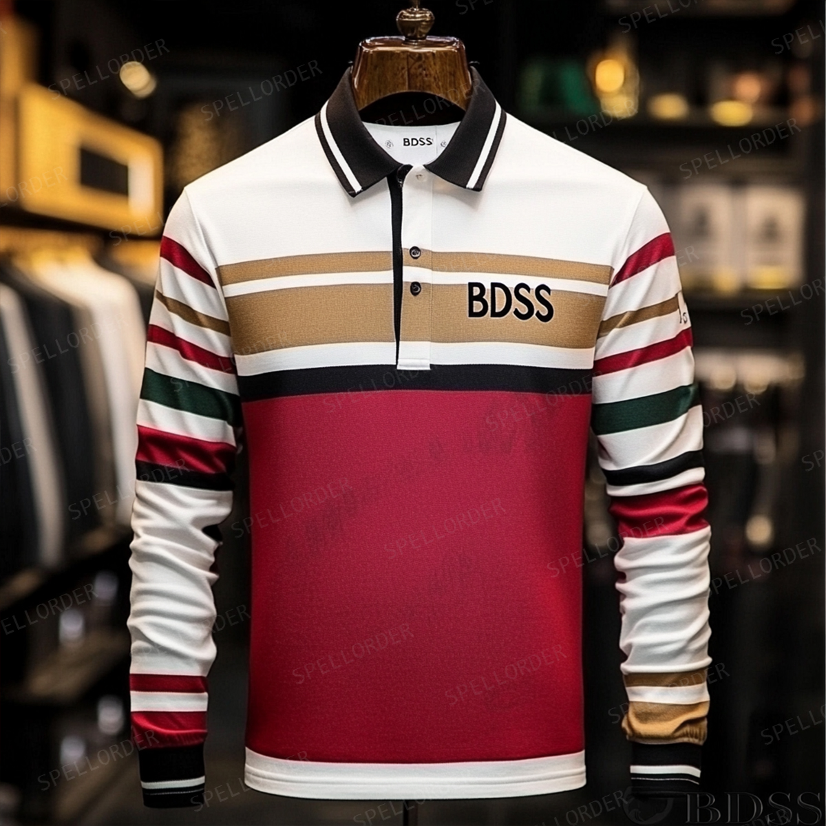 Classic comfortable business leisure vacation Long Sleeve Polo Shirts