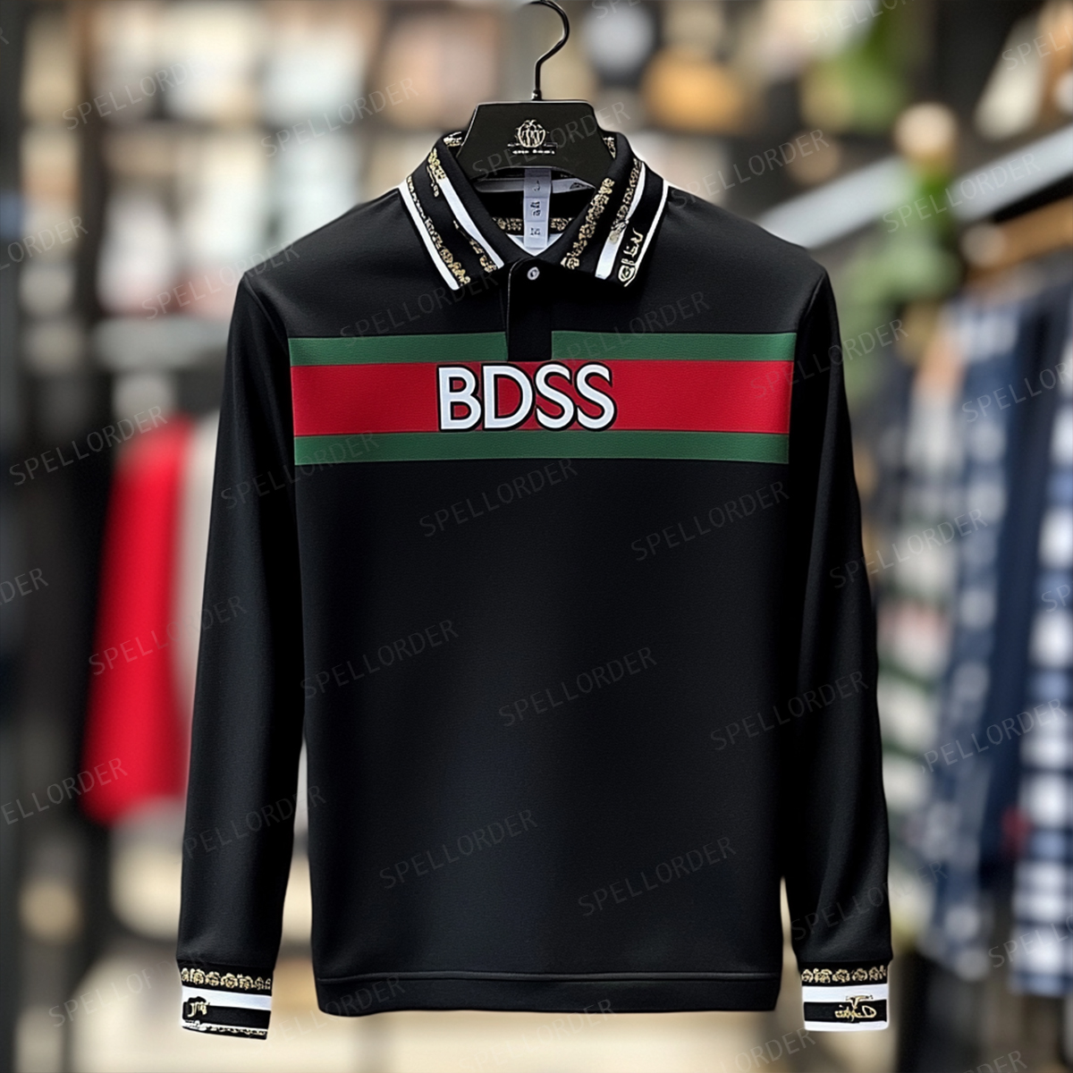 Classic comfortable business leisure vacation Long Sleeve Polo Shirts