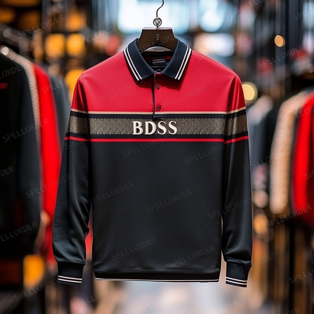 Classic comfortable business leisure vacation Long Sleeve Polo Shirts