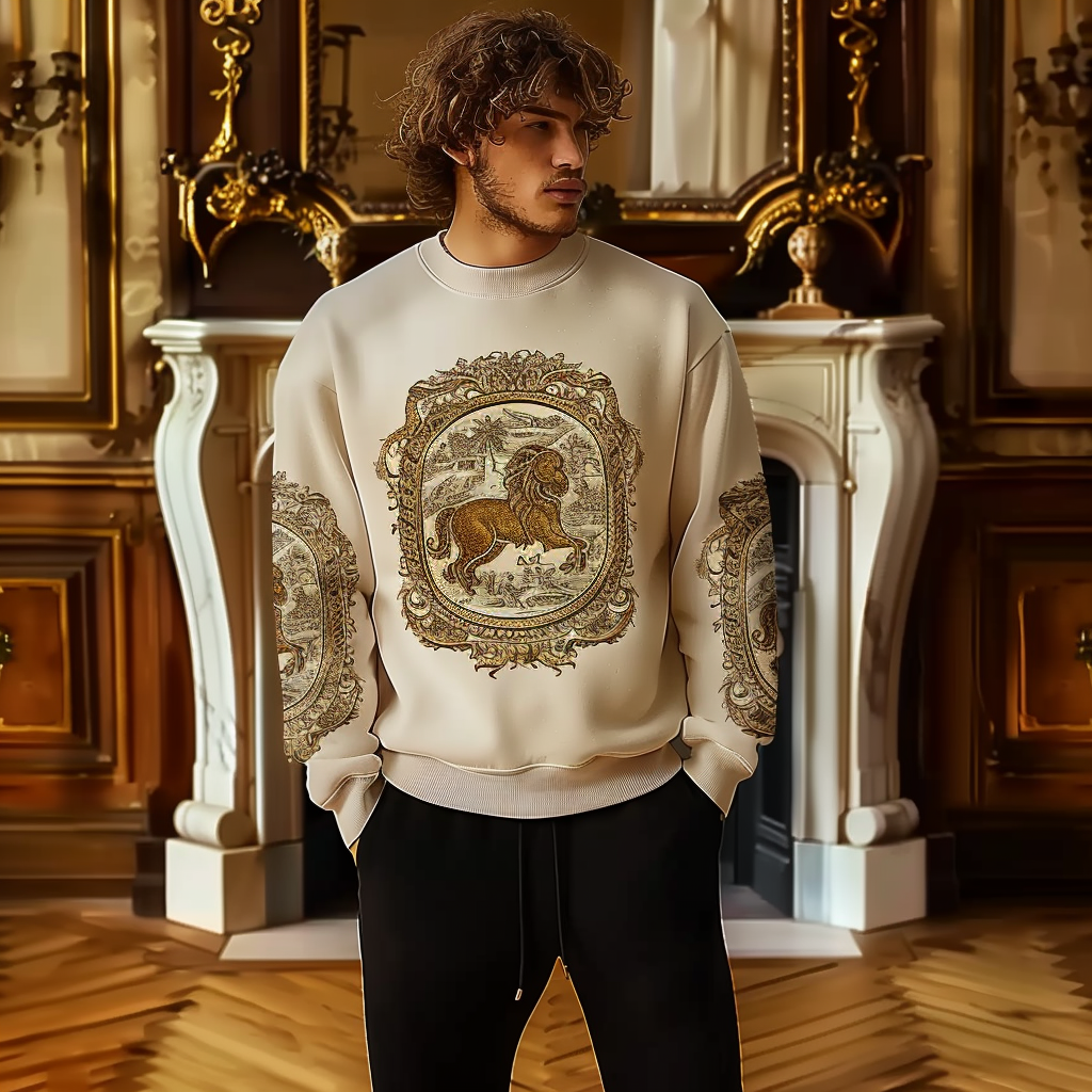 Men Fashion Perfect fit Embrace Modern Elegance Stylish Prestige Man Sweatshirt