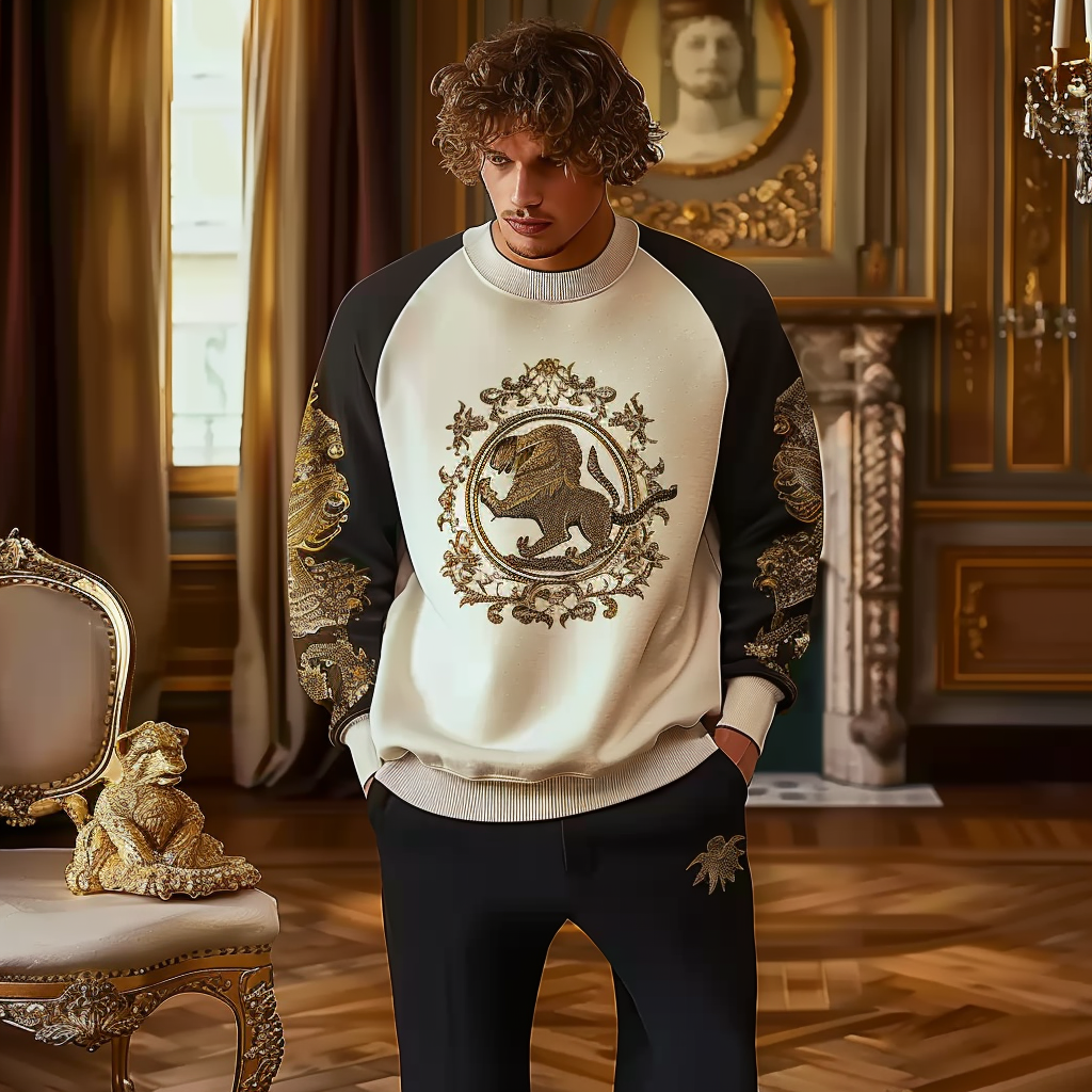 Men Fashion Perfect fit Embrace Modern Elegance Stylish Prestige Man Sweatshirt