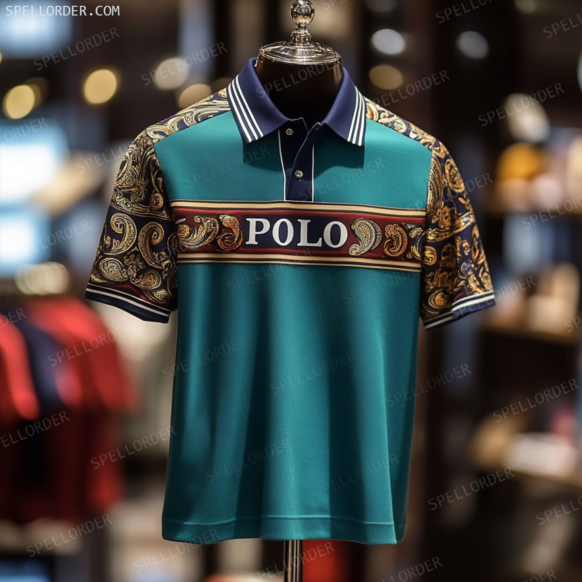 Luxury Business Casual Vacation POLO Shirt