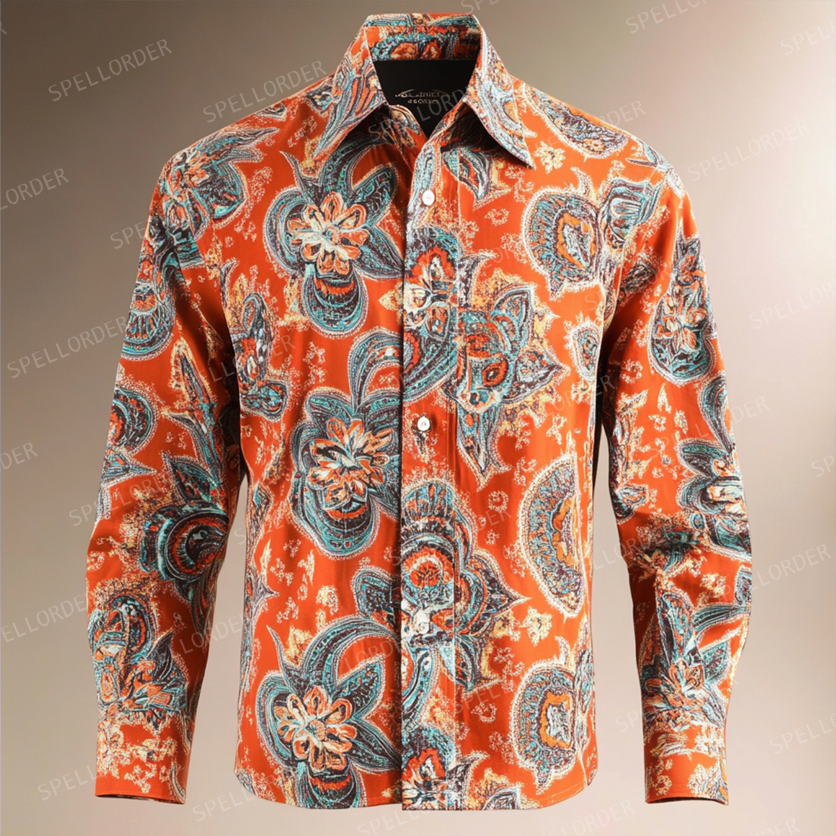 Classic aesthetic design men casual vacation cotton shirt