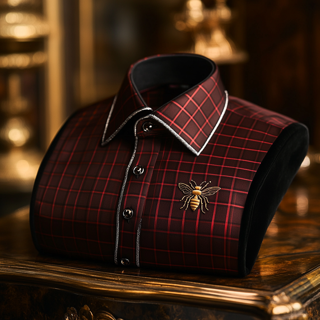 Classic Style wrinkle-resistant formal casual long sleeve shirt