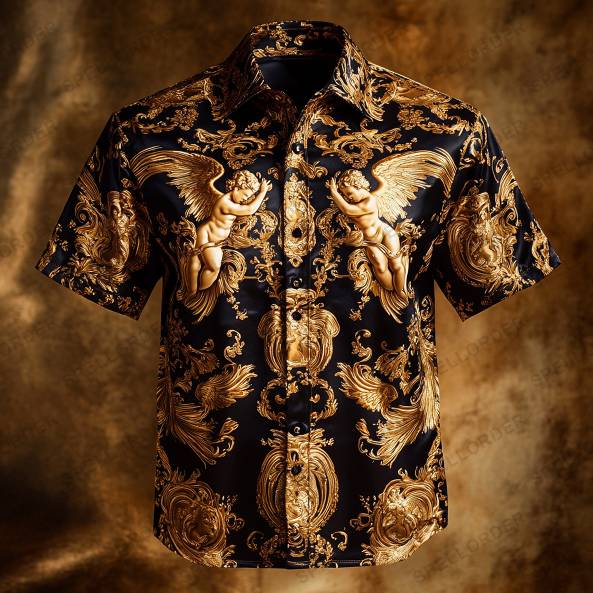 [Copy]Perfect fit comfortable Luxury business leisure vacation short sleeve shirt