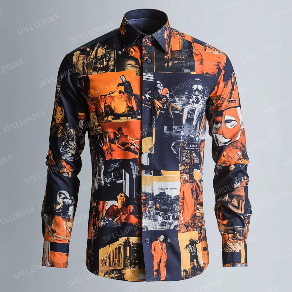 Classic movie poster exclusive hand printed shirt
