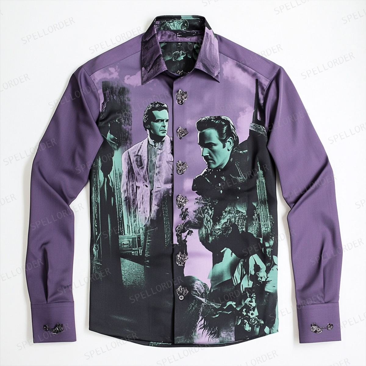 Classic movie poster exclusive hand printed shirt