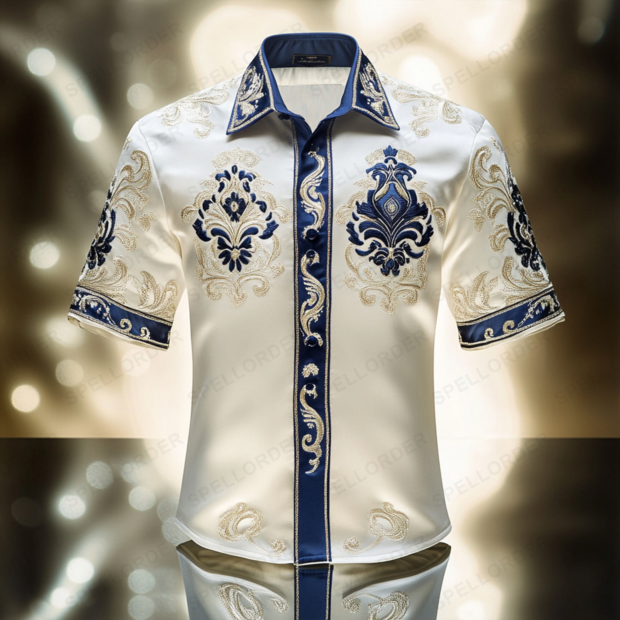 Perfect fit comfortable Luxury business leisure vacation short sleeve shirt