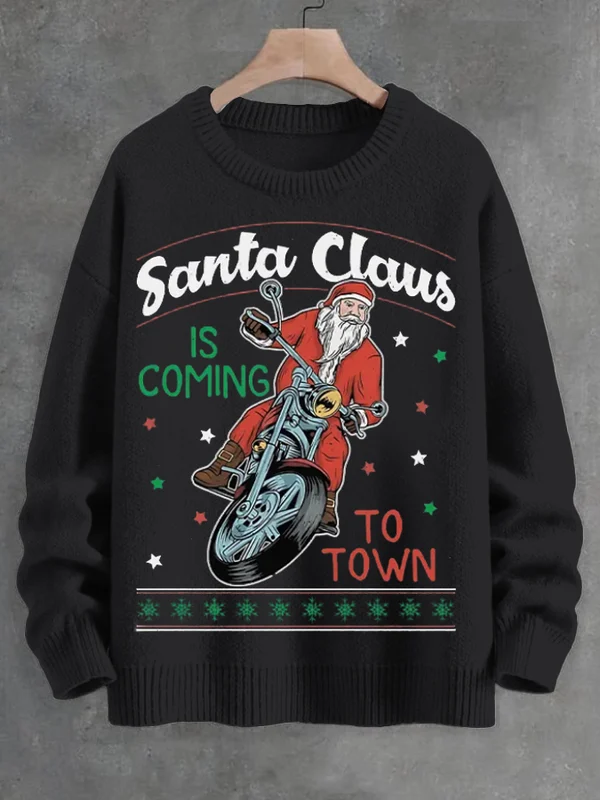 Men's Merry Christmas Printed Sweatshirt