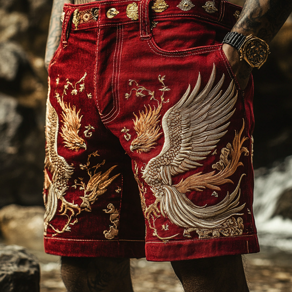 2025 Casual vacations shorts jeans 