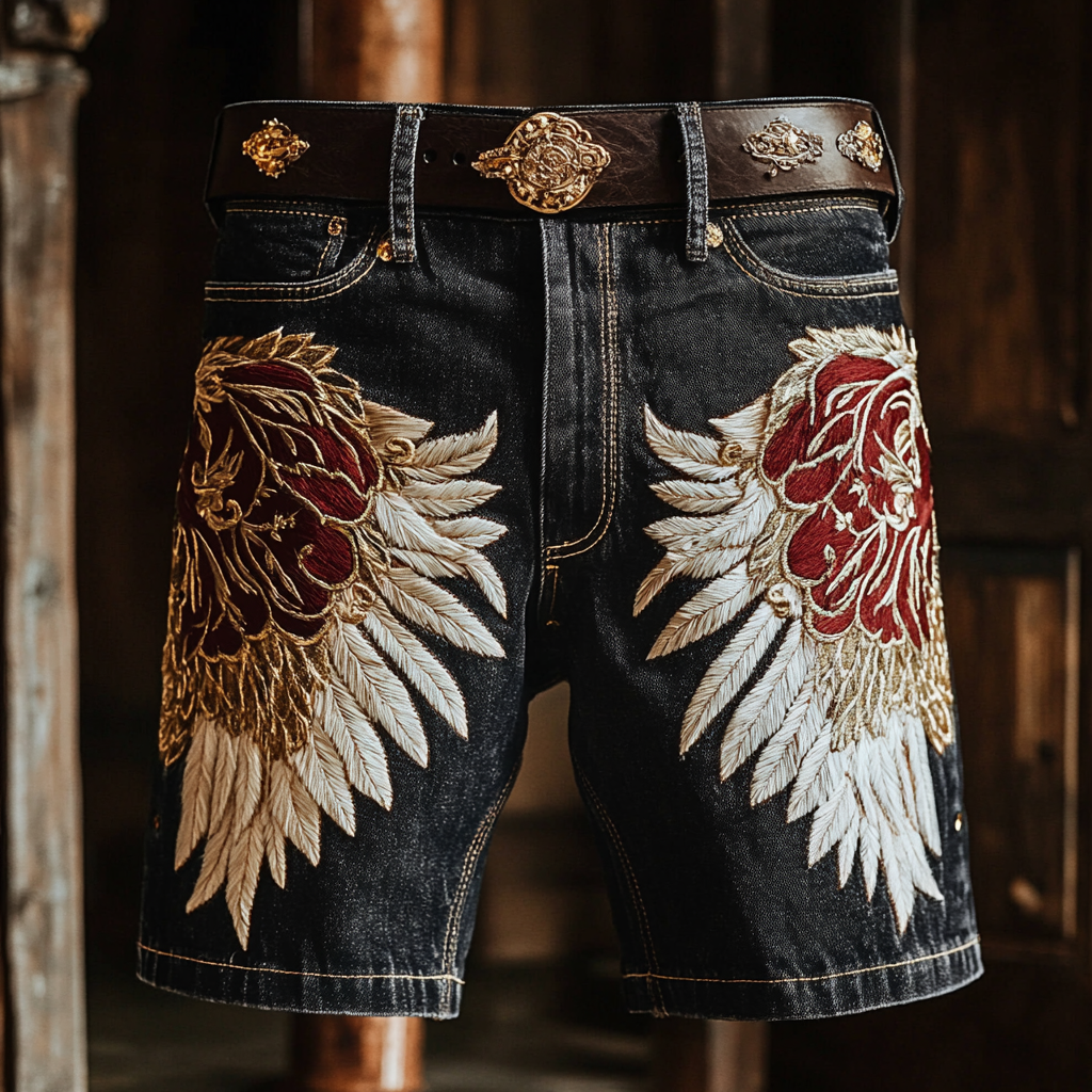 2025 Casual vacations shorts jeans 