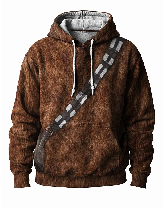 Men's Western Retro Faith Casual Art Hoodie