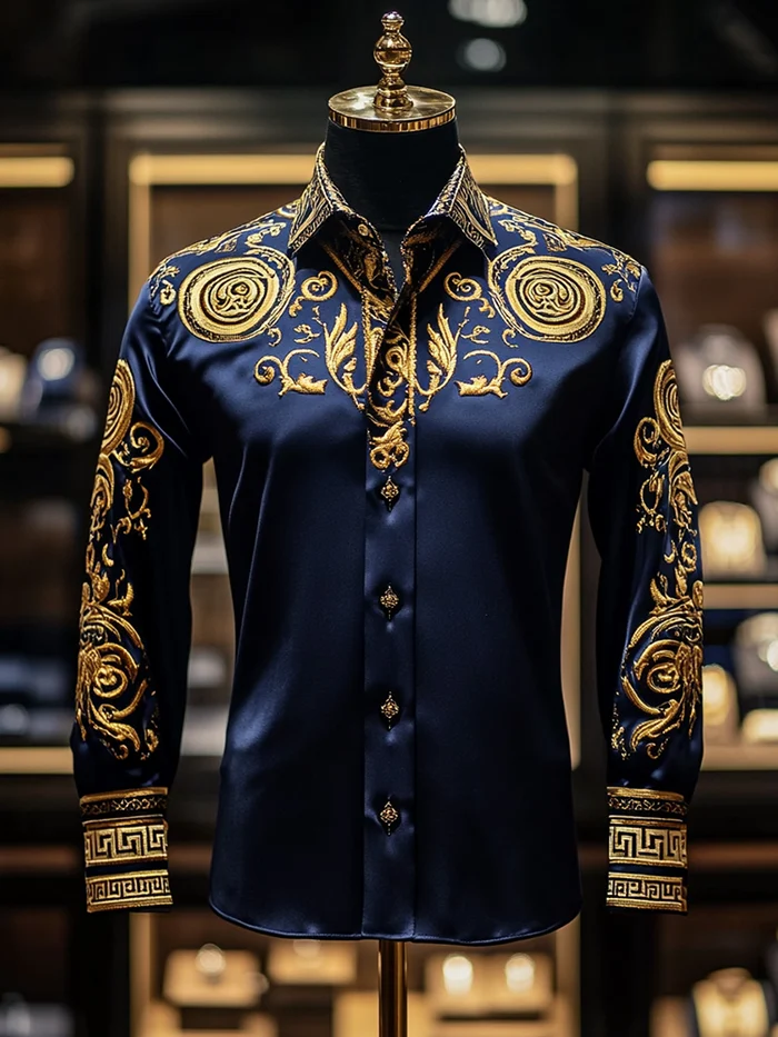 Sophistication And Refined Elegance-100% Good Quality High Elasticity Anti-Wrinkle Shirt