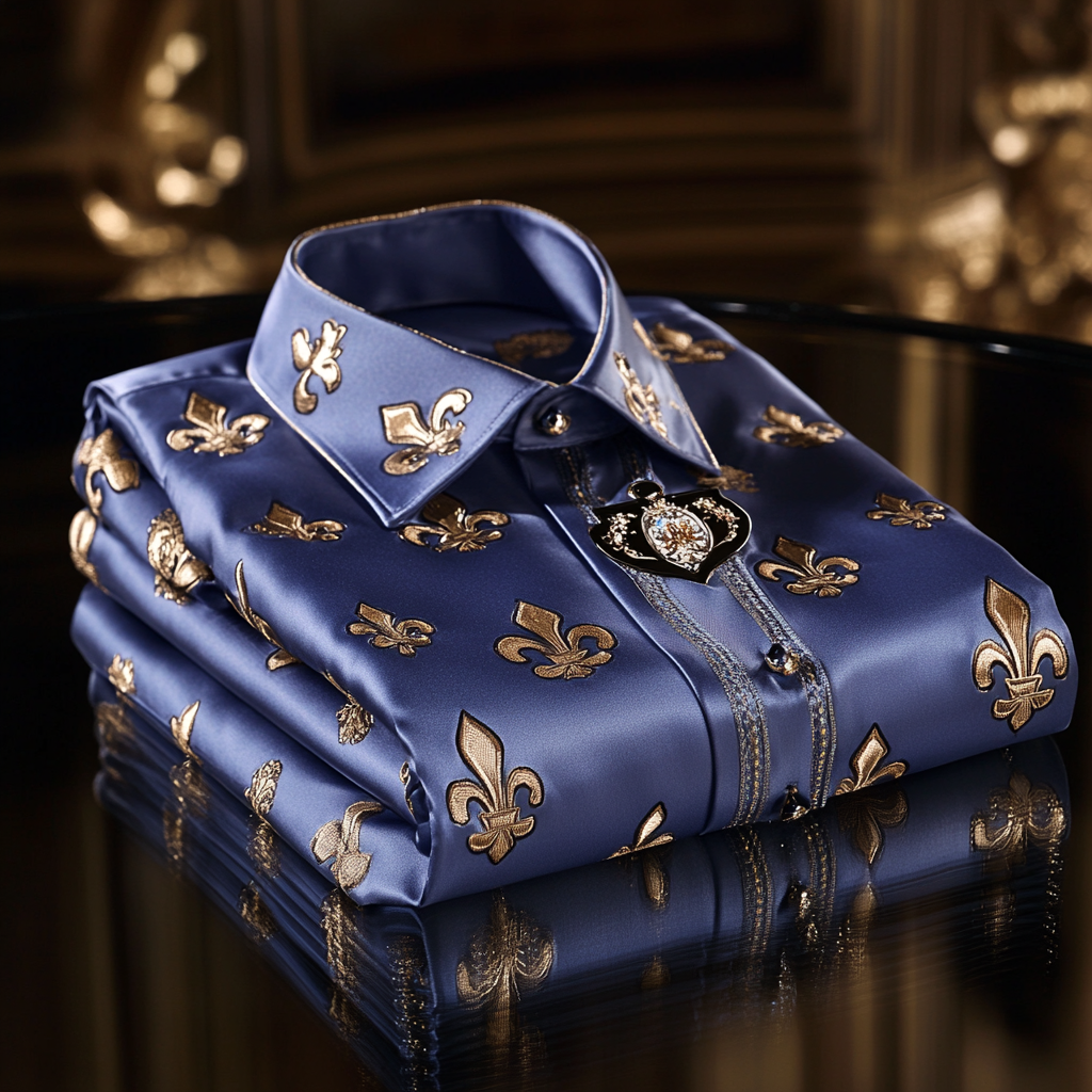 High end comfortable business leisure vacation long sleeve shirt