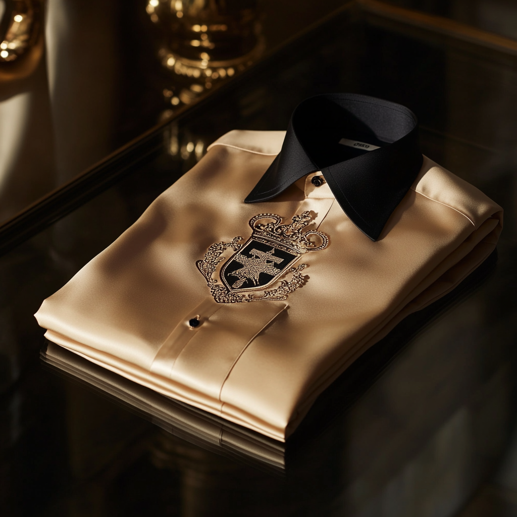 High end comfortable business leisure vacation long sleeve shirt