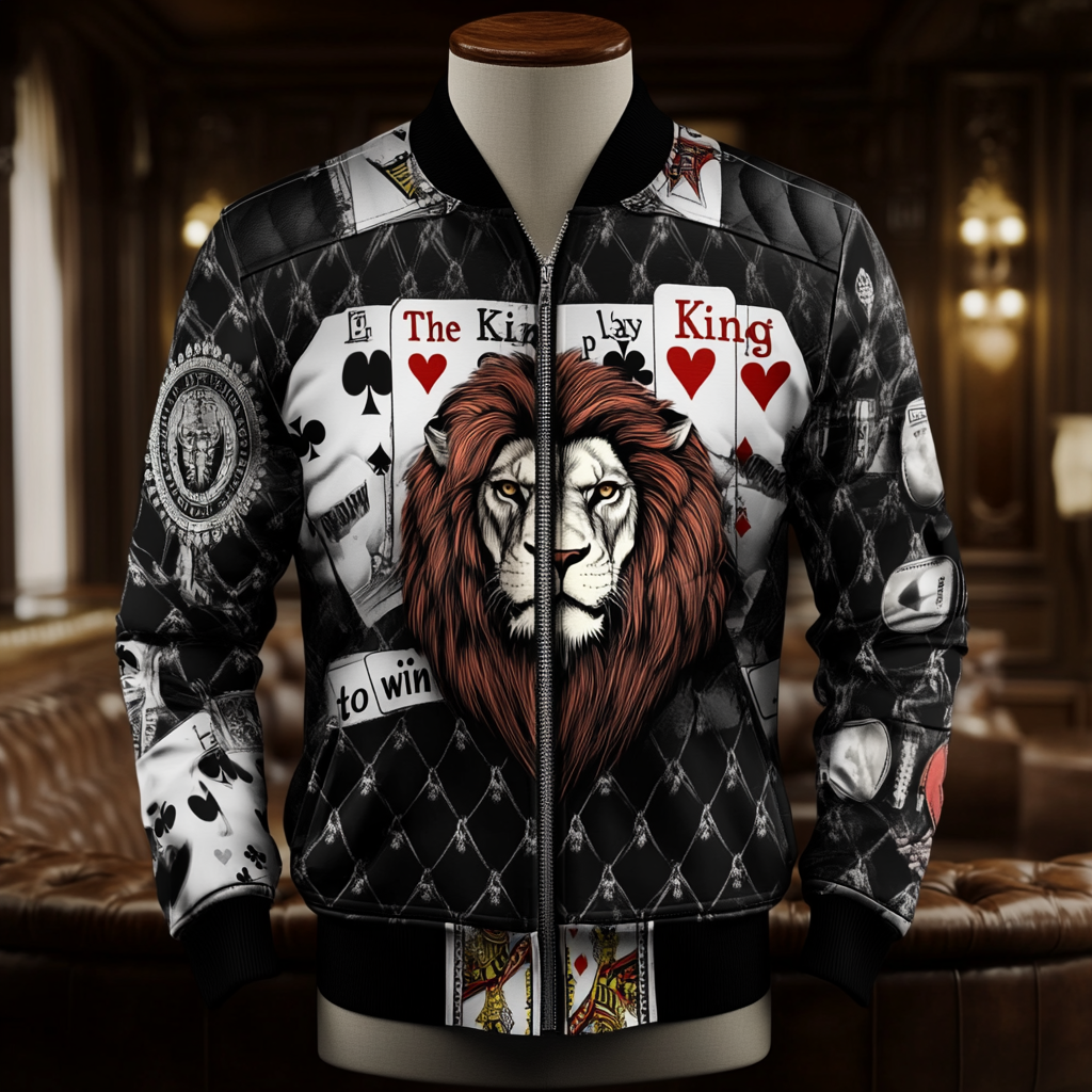 High-end Luxury  Fashion Crew Neck Jacket 