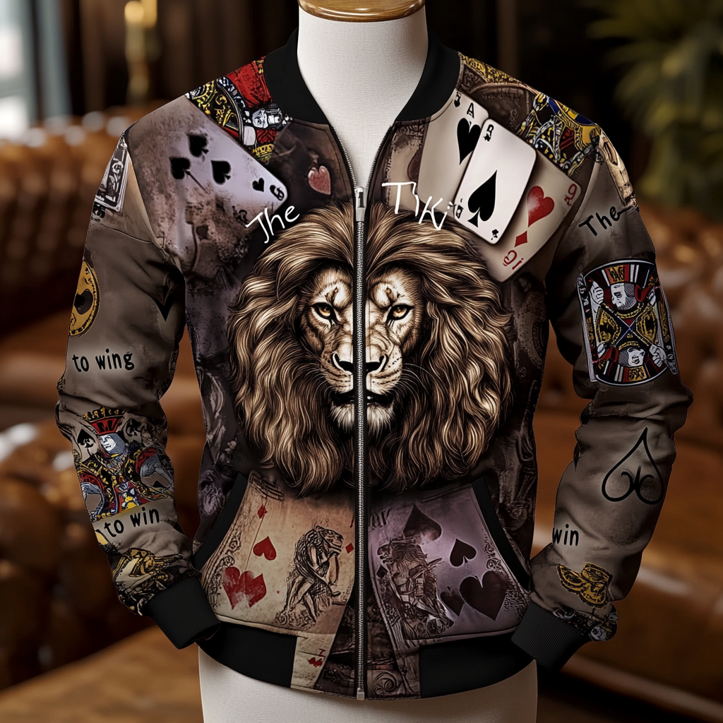 High-end Luxury  Fashion Crew Neck Jacket 
