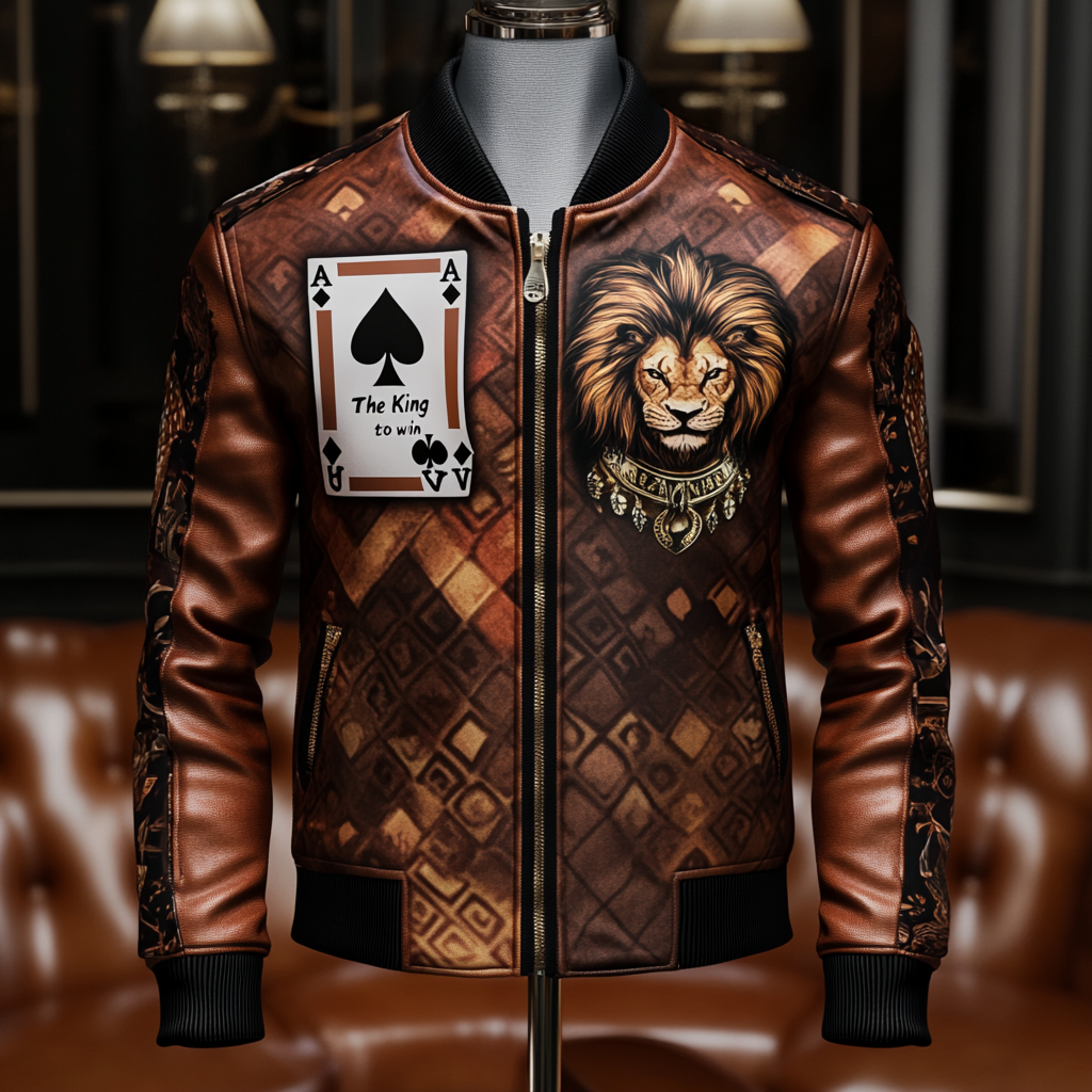 High-end Luxury  Fashion Crew Neck Jacket 
