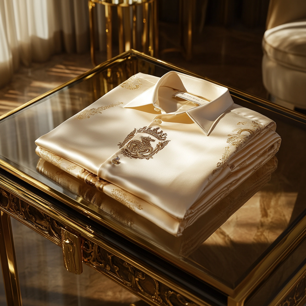 High end comfortable business leisure vacation long sleeve shirt