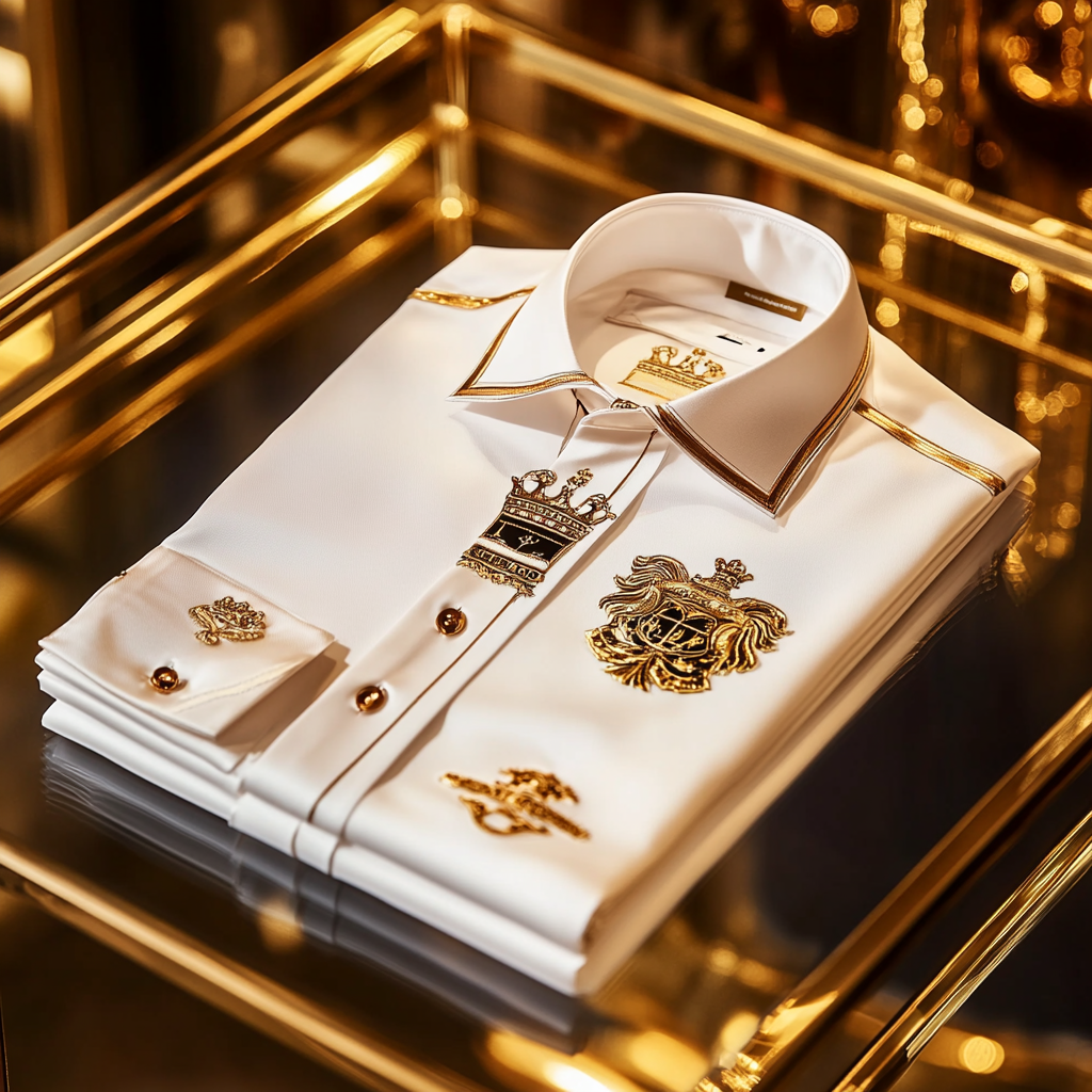 High end comfortable business leisure vacation long sleeve shirt