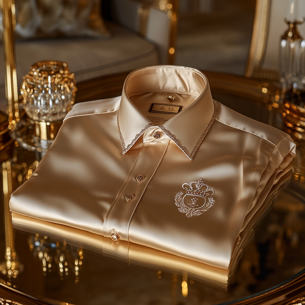 High end comfortable business leisure vacation long sleeve shirt