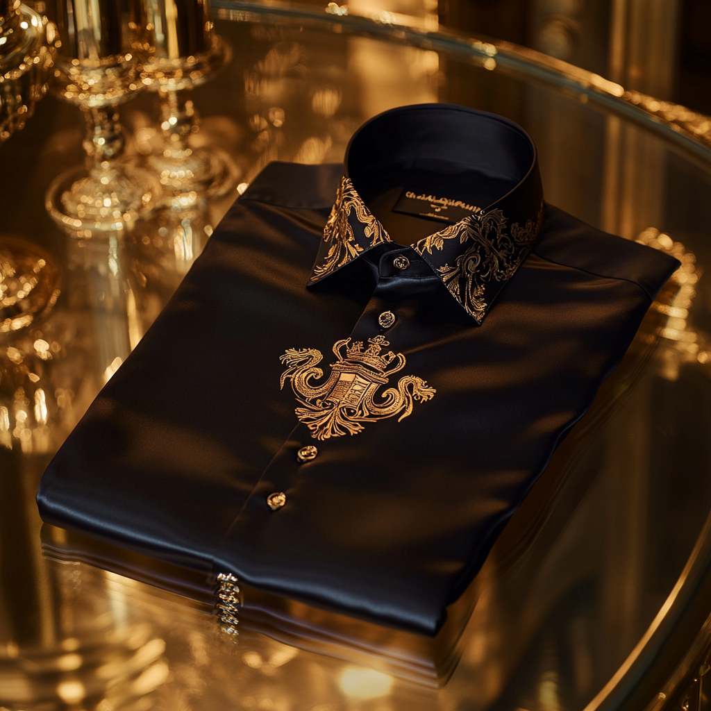 High end comfortable business leisure vacation long sleeve shirt