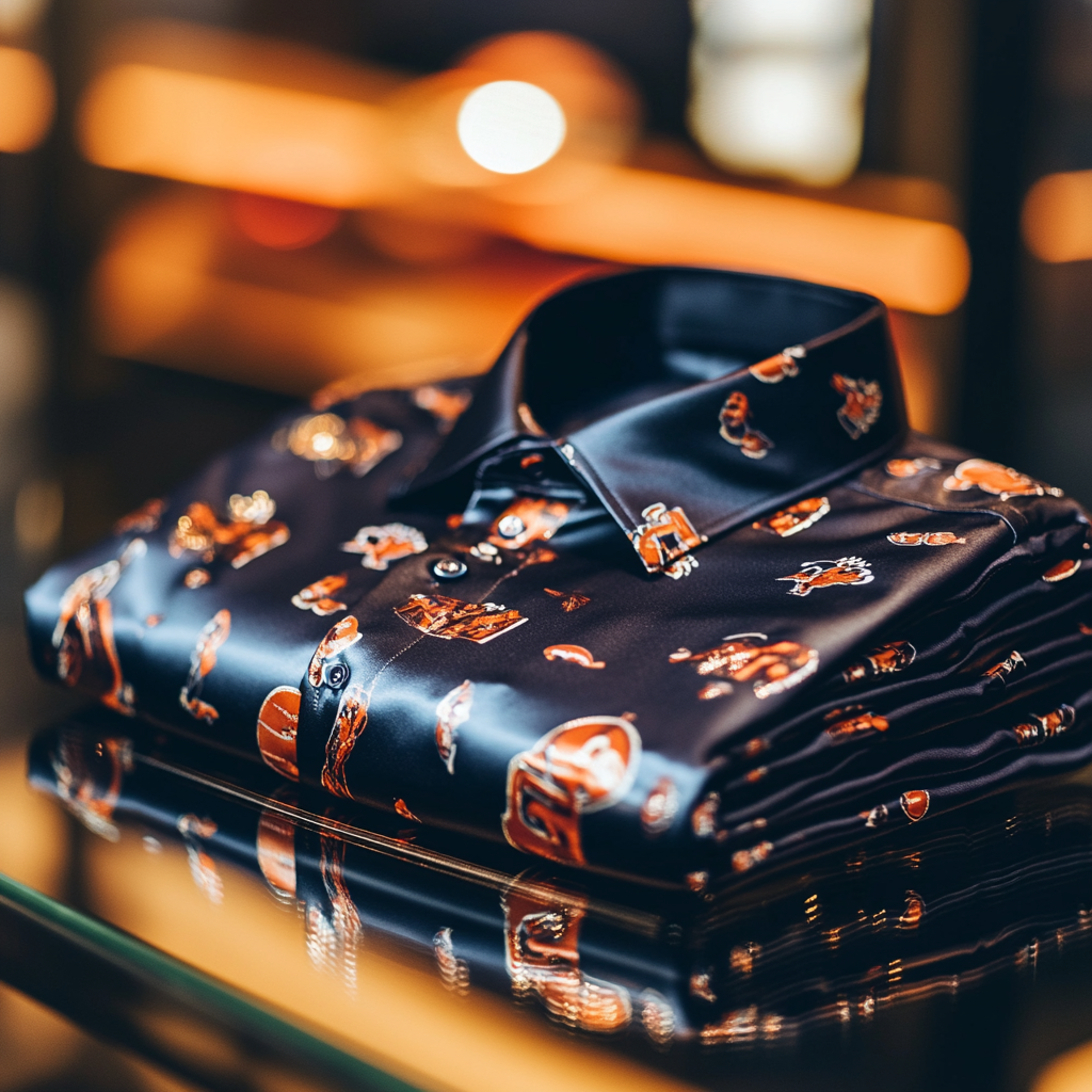 Perfect Fit Comfortable Luxurious Super Bowl Exclusive Design Pattern Casual vacation Long Sleeve Shirt