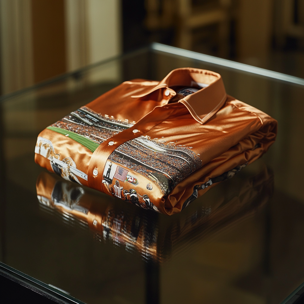 Perfect Fit Comfortable Luxurious Super Bowl Exclusive Design Pattern Casual vacation Long Sleeve Shirt