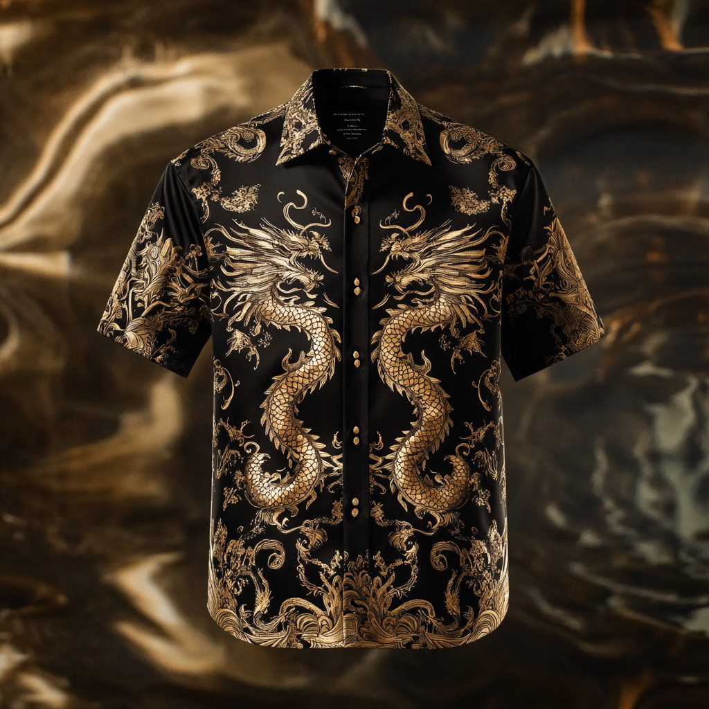 Perfect fit comfortable Luxury business leisure vacation short sleeve shirt