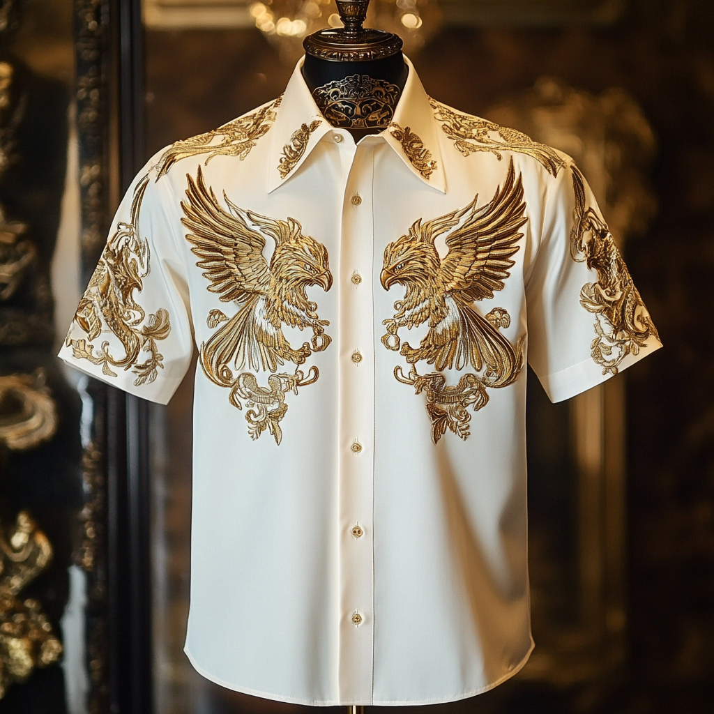 Perfect fit comfortable Luxury business leisure vacation short sleeve shirt