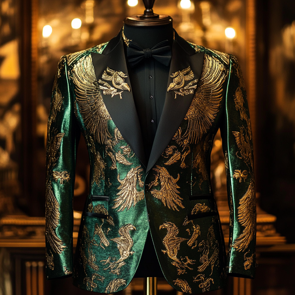 Men's Luxury Business Casual Fashion Blazer Jacket 100% Hand Woven Raw Silk Suit