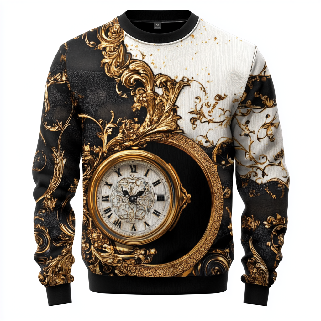 Embrace Modern Elegance Stylish Prestige Man Sweatshirt