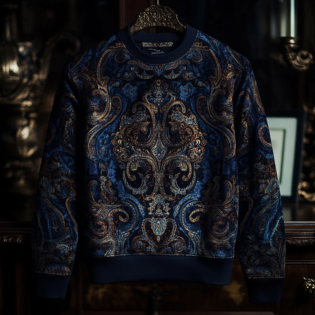 Embrace Modern Elegance Stylish Prestige Man Sweatshirt