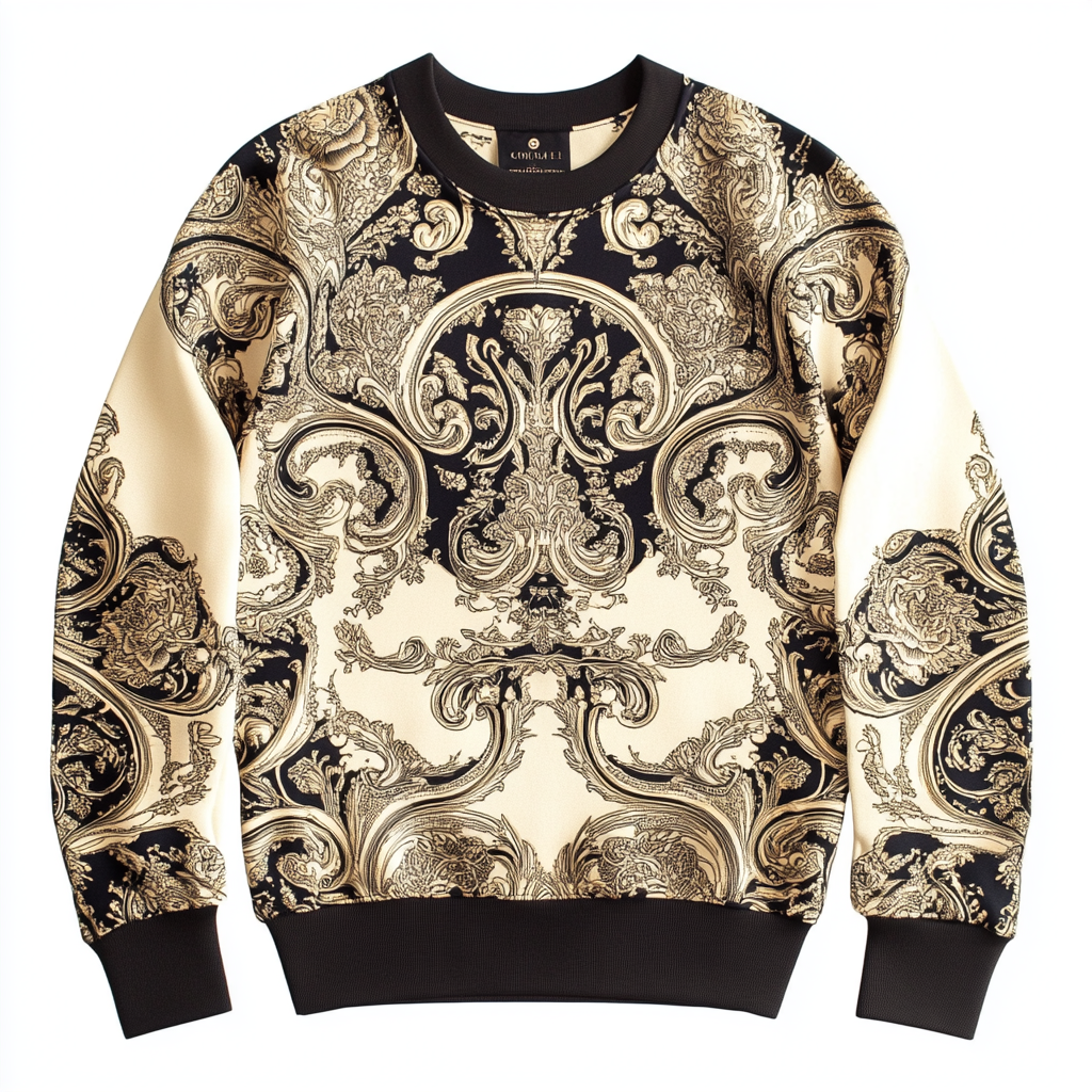 Embrace Modern Elegance Stylish Prestige Man Sweatshirt