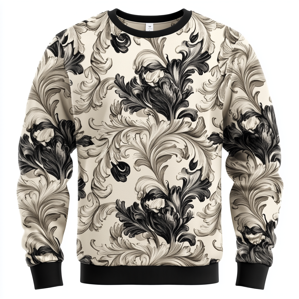 Embrace Modern Elegance Stylish Prestige Man Sweatshirt